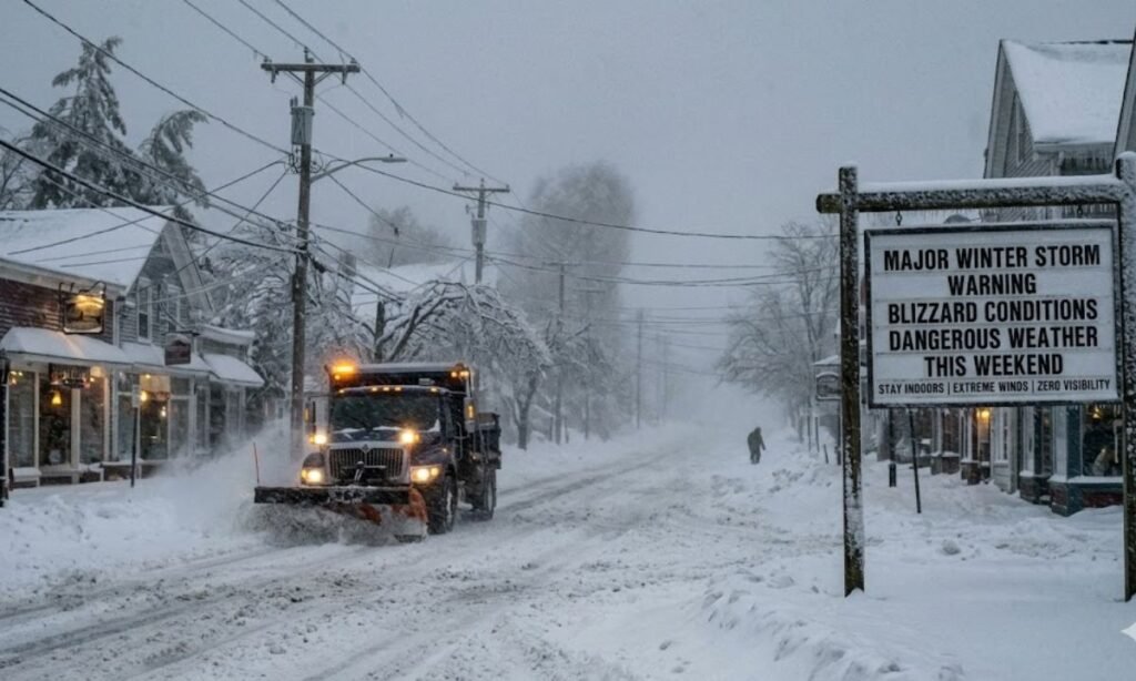Major Winter Storm Warning: Blizzard Conditions and Dangerous Weather This Weekend
