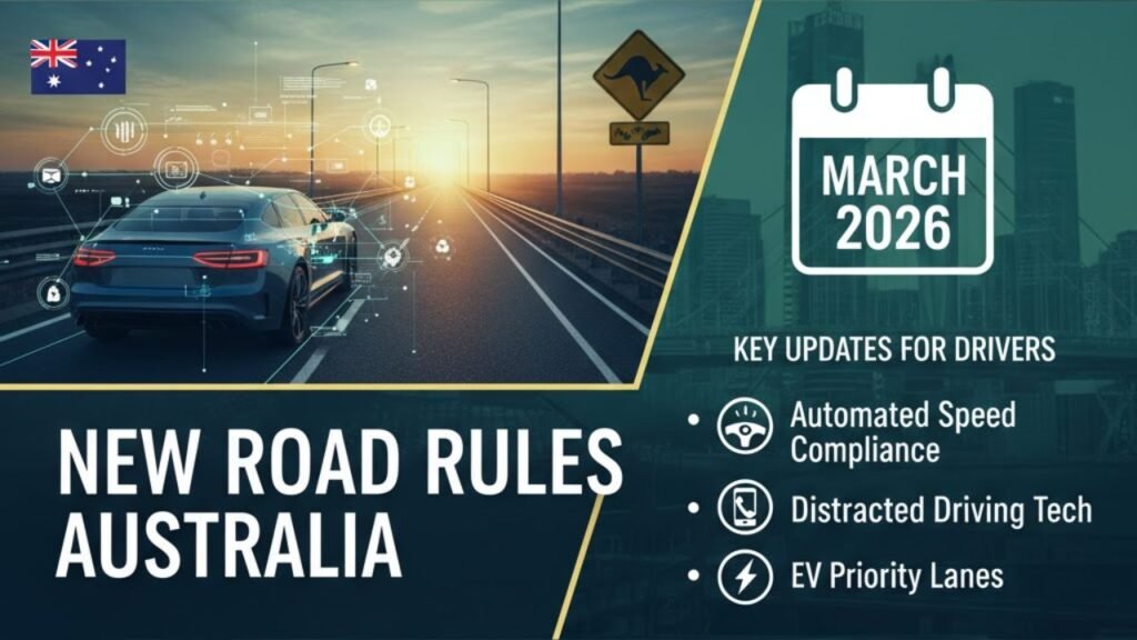 New Road Rules in Australia Starting March 2026: Key Updates for Drivers