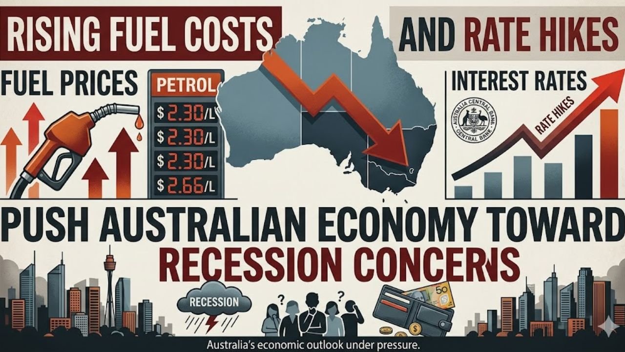 Rising Fuel Costs and Rate Hikes Push Australian Economy Toward Recession Concerns