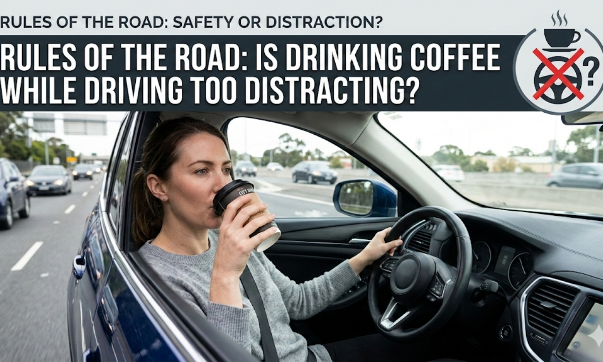 Rules of the Road: Is Drinking Coffee While Driving Too Distracting?