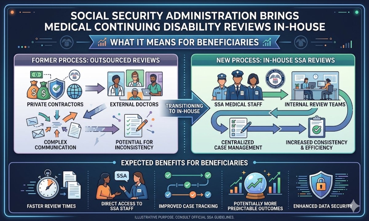 Social Security Administration Brings Medical Continuing Disability Reviews In-House
